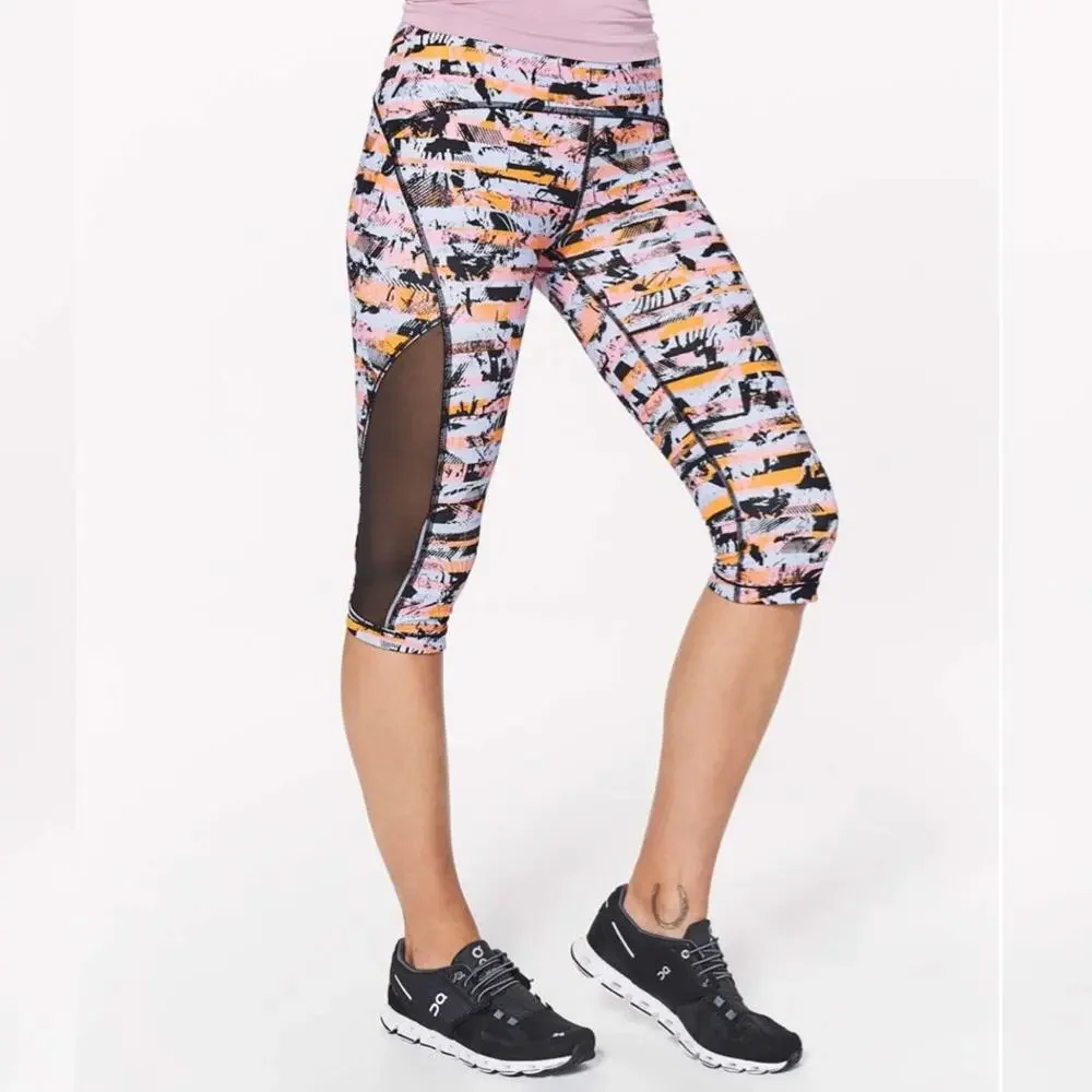 Lululemon Sun Runner Crop 17” Size 2